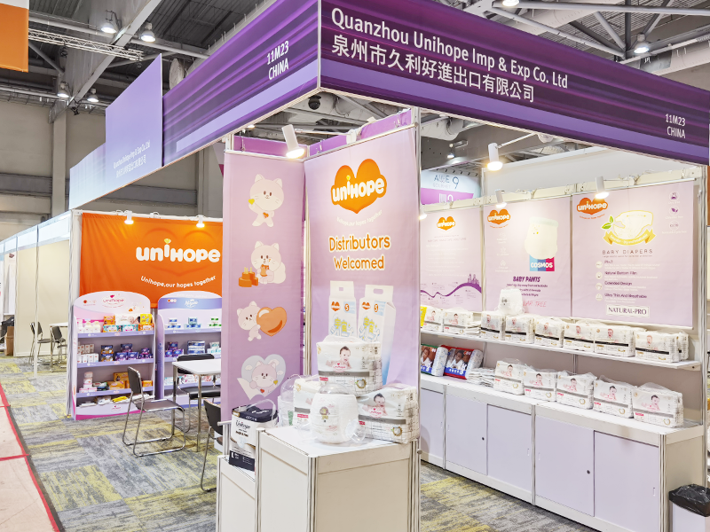 personal care products booth