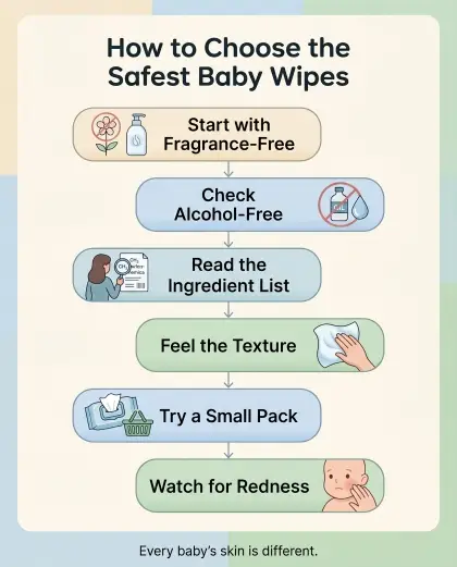 Gentle Wiping Tips